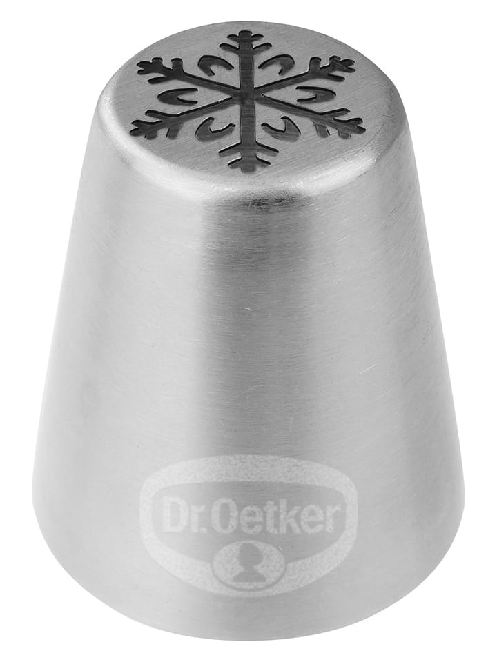 Dr. Oetker 2er-Set: Edelstahl-Spritztüllen 