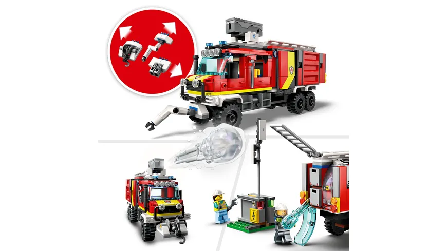 LEGO City 60374 Einsatzleitwagen der Feuerwehr