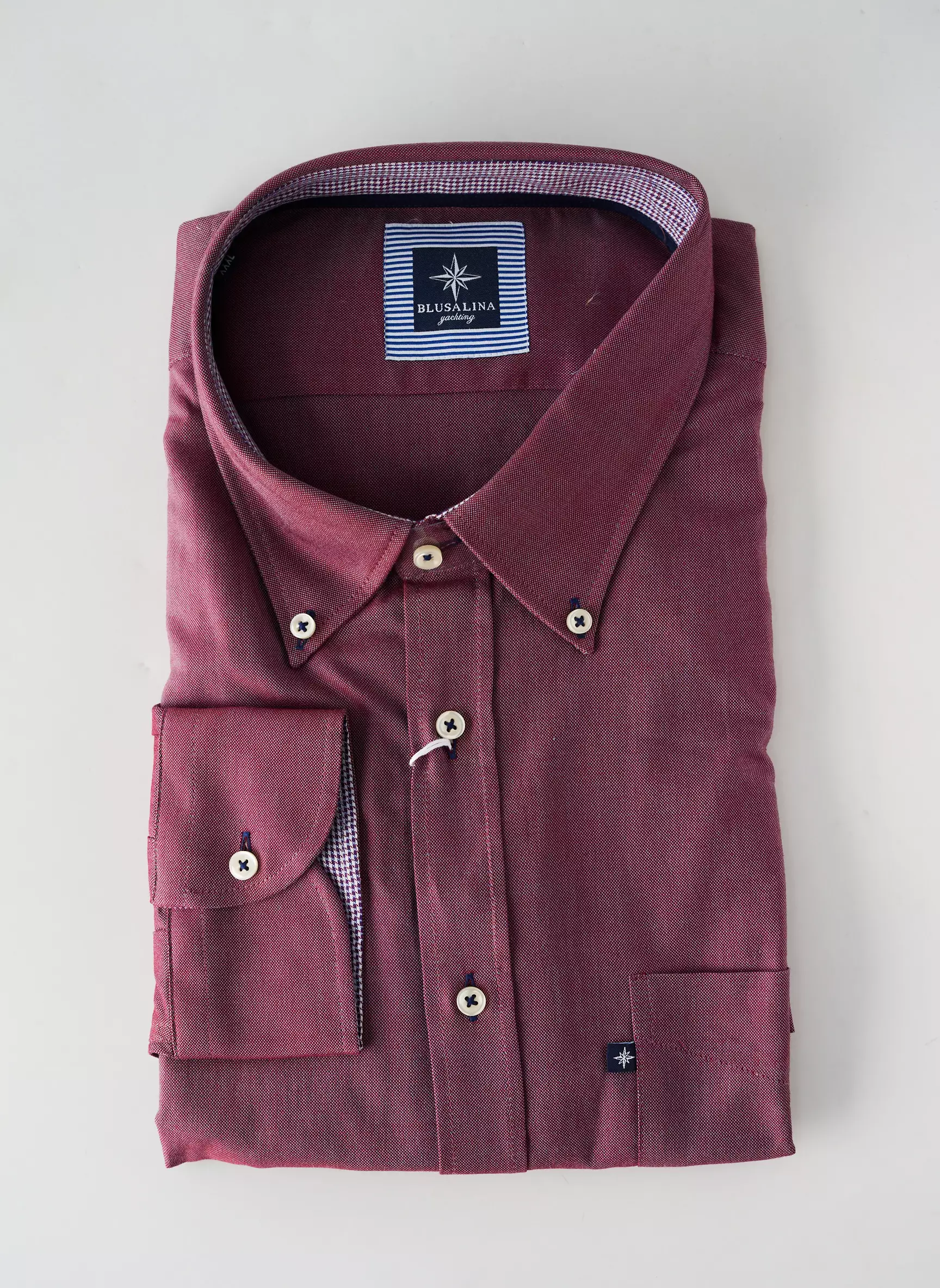 Blusalina Manches Longues Homme couleur violet