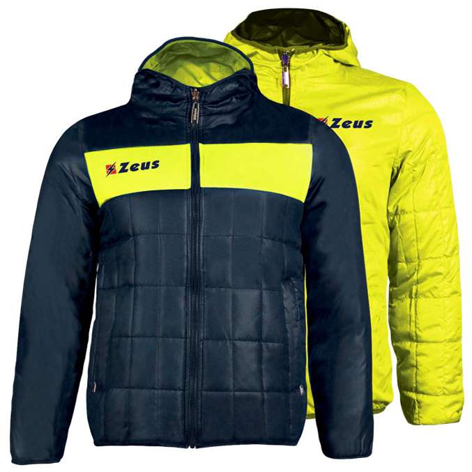 Zeus Apollo Fußball Set Teamwear Box 12-teilig Navy Neon Gelb