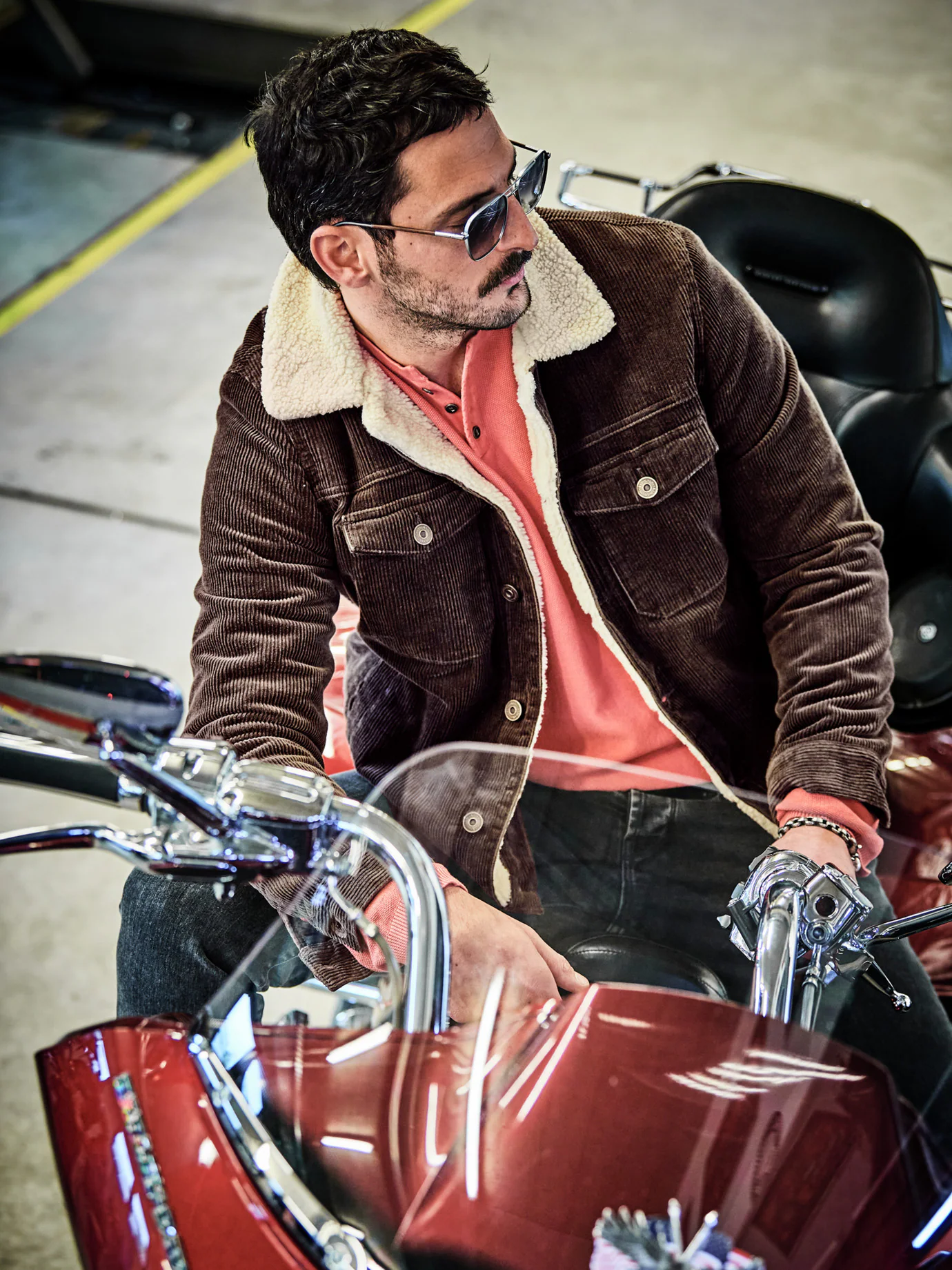 Souveräne Cordjacke