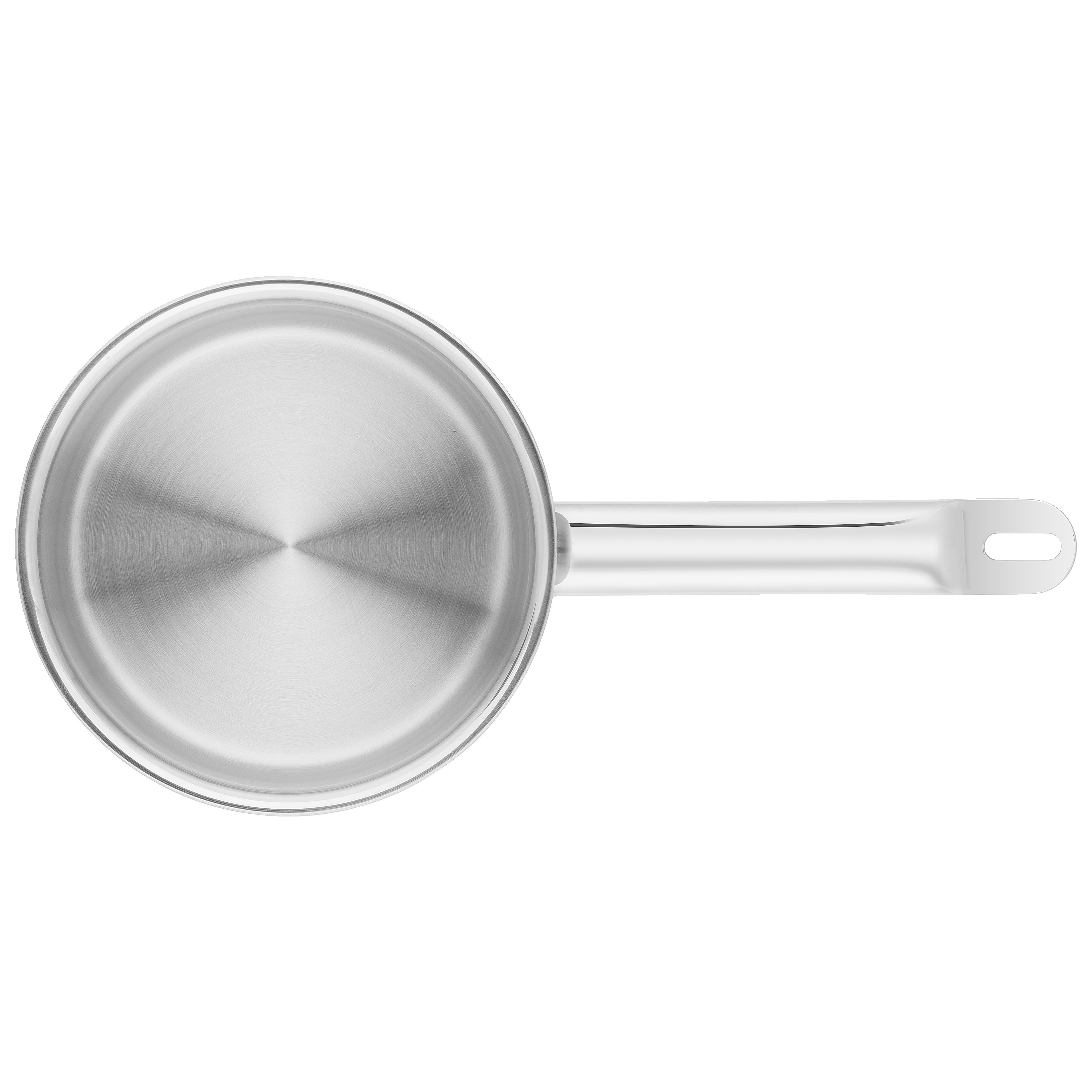 Stieltopf 20 cm, 18/10 Edelstahl, Silber