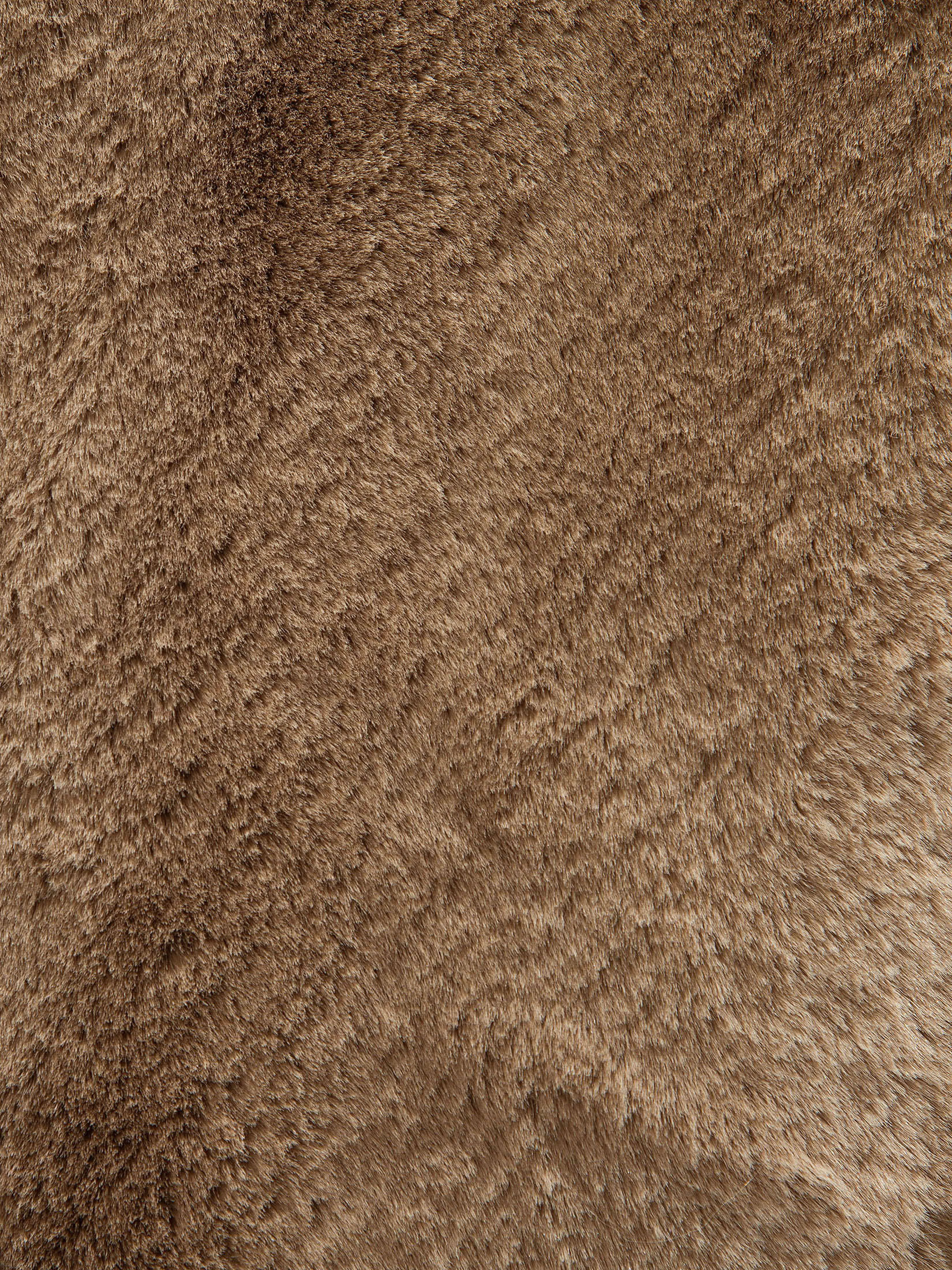 Meana de Luxe Kunstfell-Teppich, Mokka