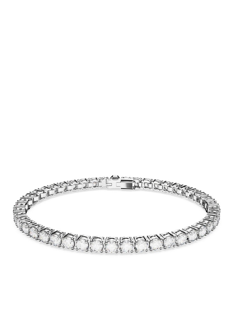 Bracciale Swarovski RE MATRIX S, bianco/per destrorsi