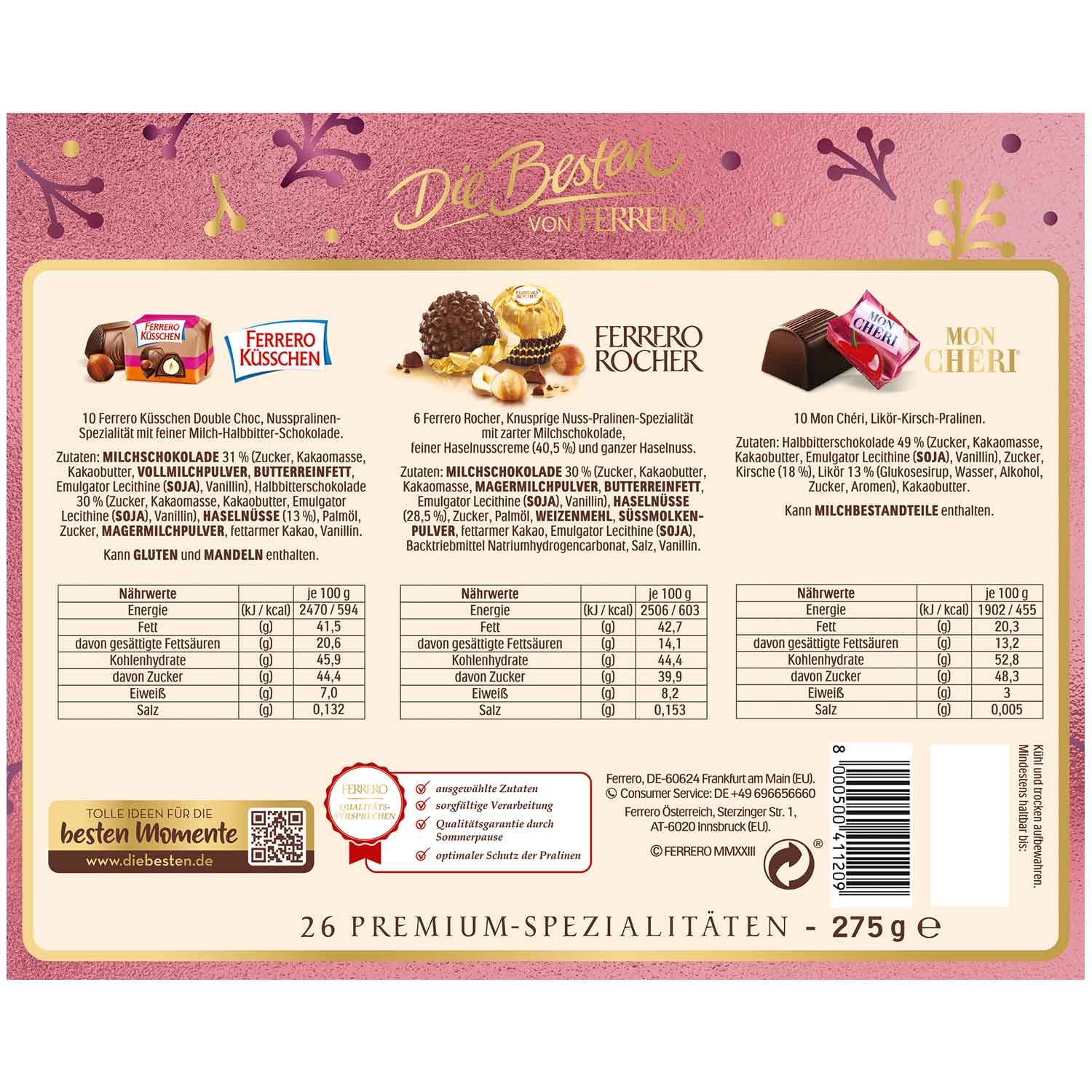 Die Besten von Ferrero Wintermomente 26er