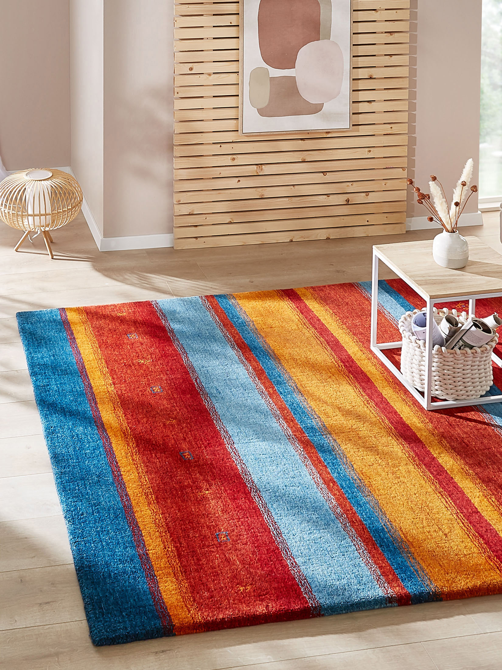 Lohari Gabbeh-Teppich, Multicolor