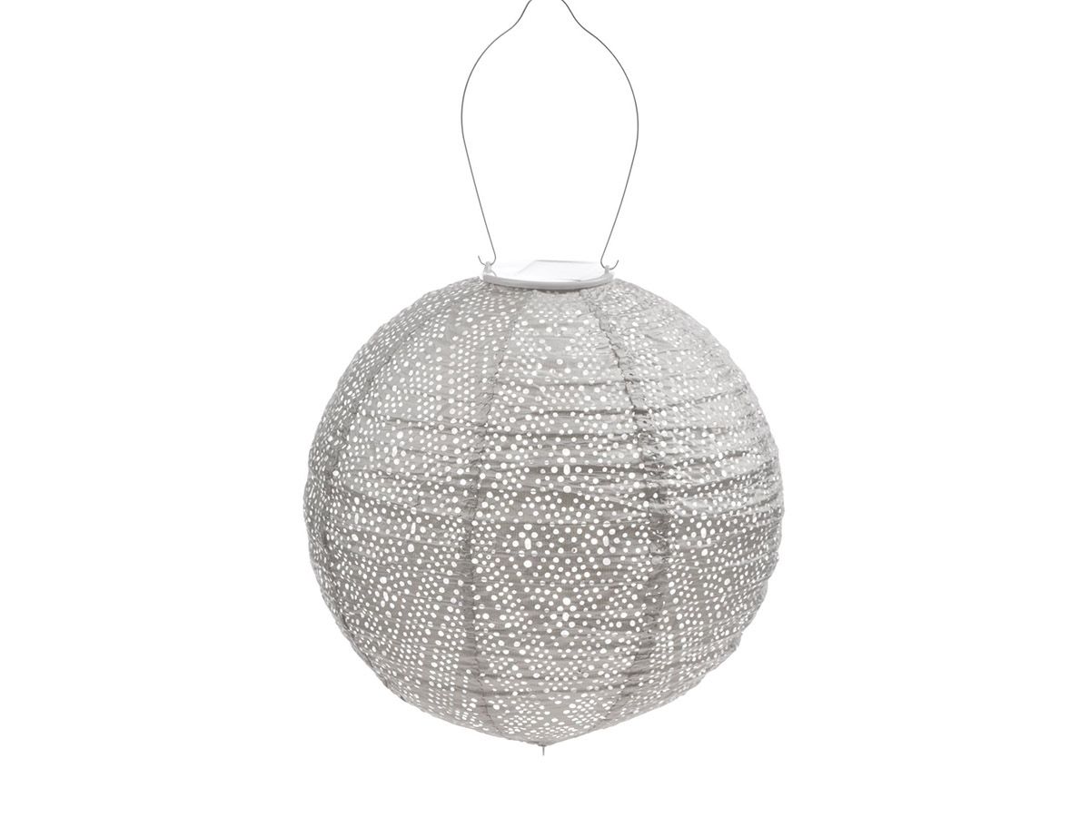 Lumiz Ikat Round 30 Solar Lampion
