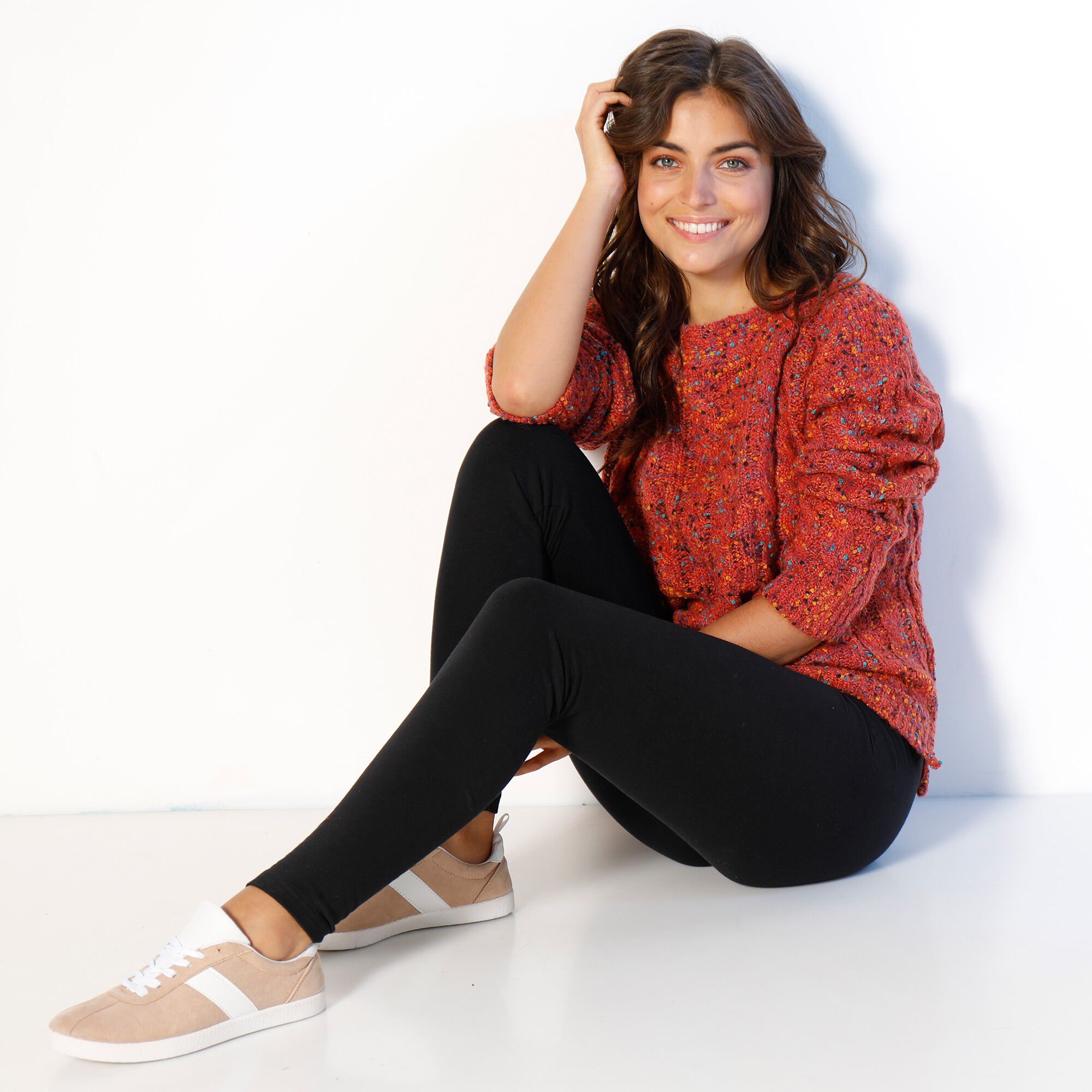 Legging taille haute spécial froid, molleton intérieur gratté