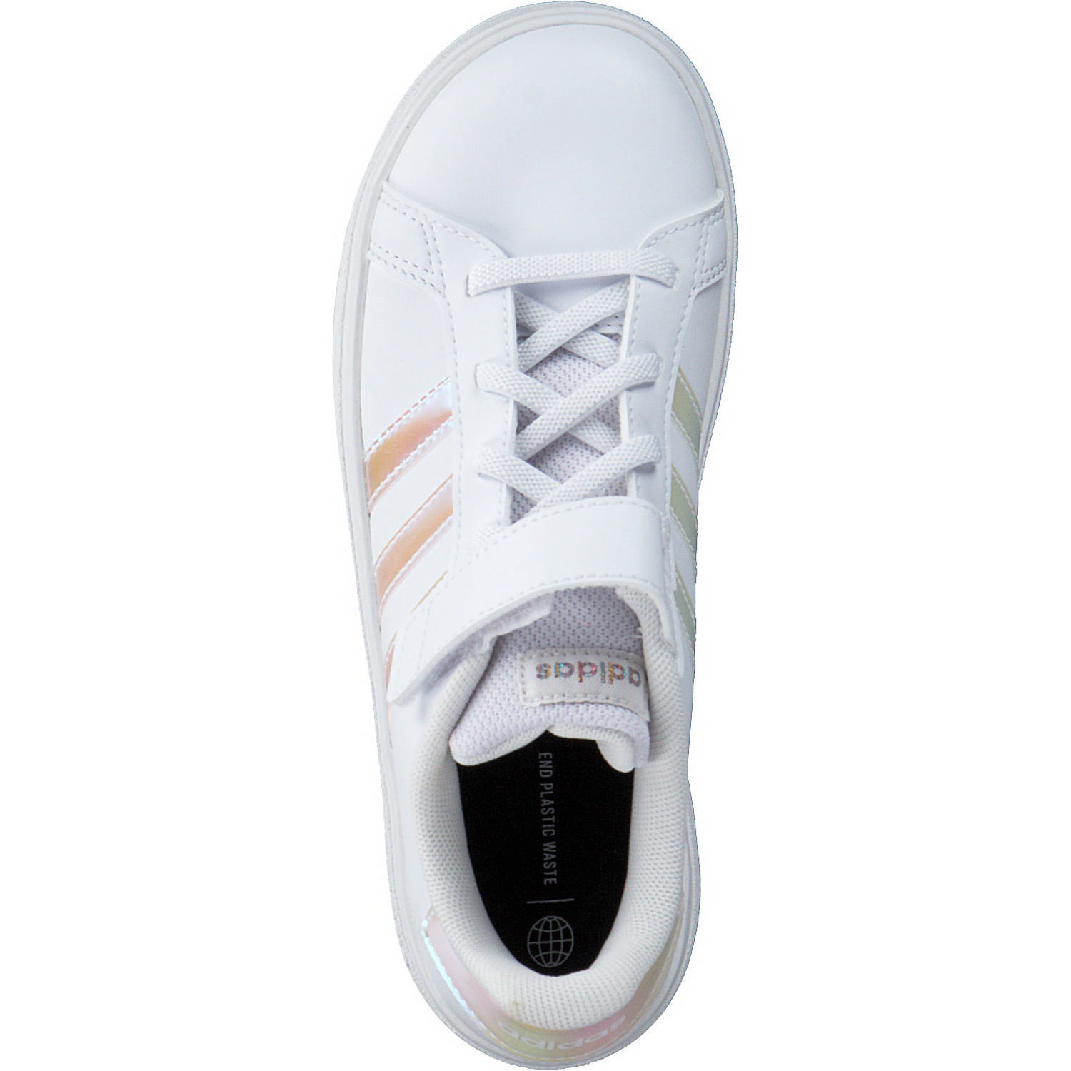 Adidas Core Grand Court 2.0 EL W, Sneakers Low, Kinder, white