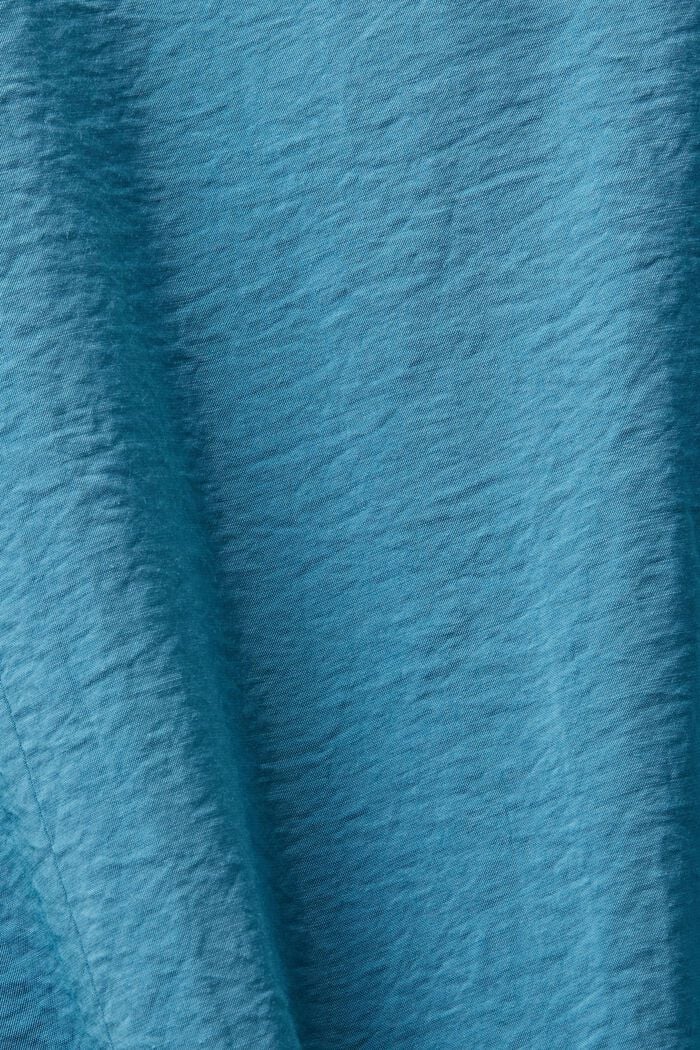 Bluse in Crinkle-Optik
