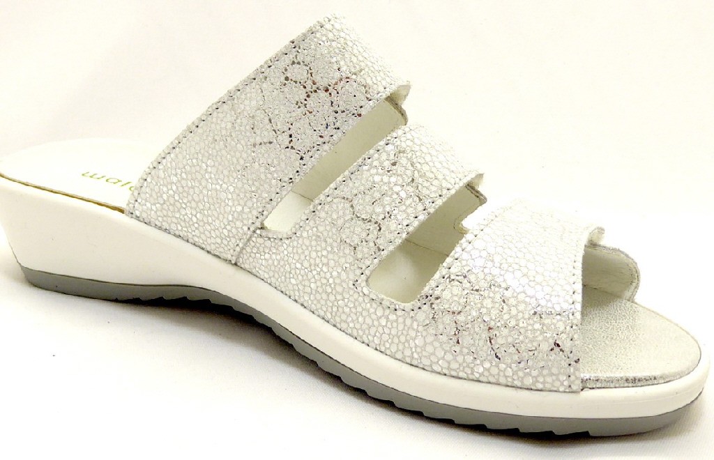 WALDLÄUFER Komfort Sandalen weiss
