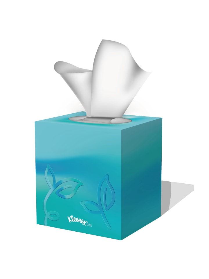 Kleenex Kosmetiktücher Taschentücher Boxen 3-lagig Collection Würfel 12 x 48 Stk günstig kaufen onesize