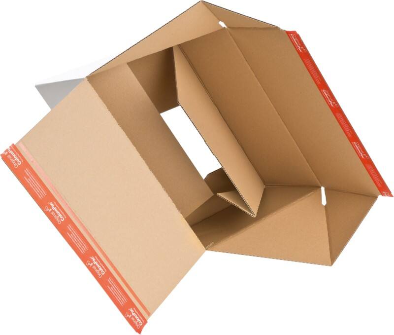 ColomPac Wellpappkarton 170 (B) x 238 (T) x 130 (H) mm Braun 10 Stück