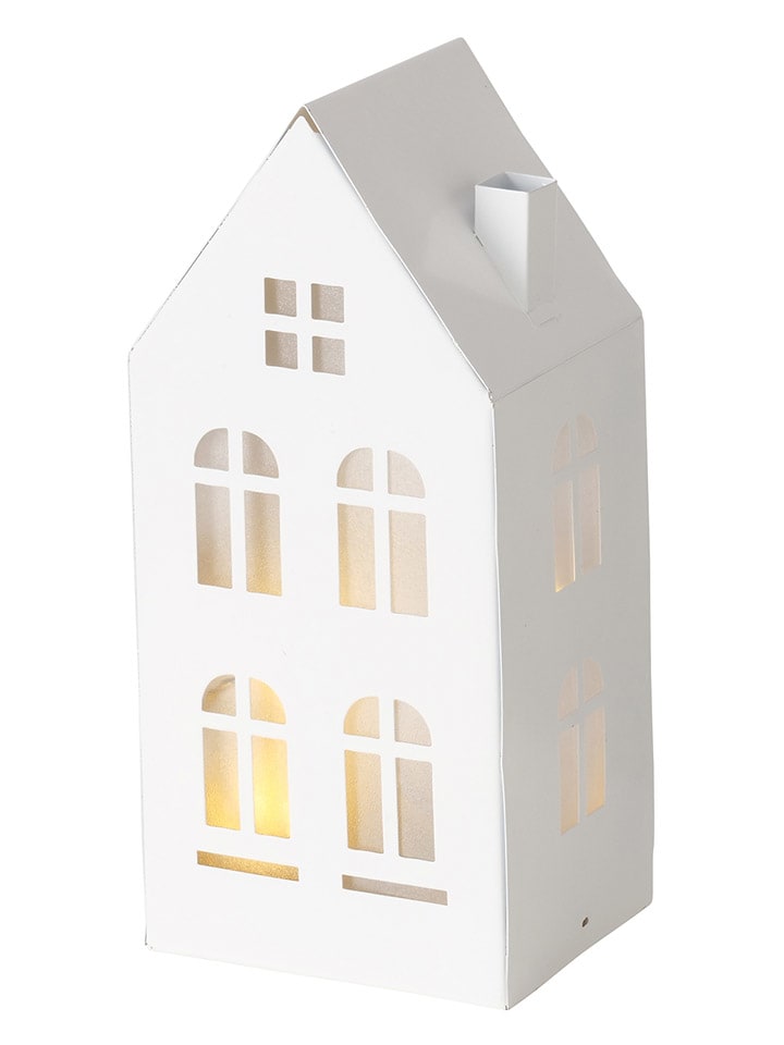 Boltze LED-Dekoleuchte ''Domizil'' in Weiß - (B)10,2 x (H)22,3 x (T)8,2 cm günstig kaufen onesize