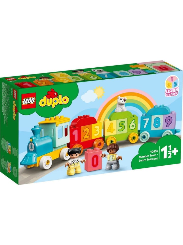 duplo LEGO® DUPLO® 10954 Zahlenzug - Zählen lernen in Mehrfarbig ab 18 Monate günstig kaufen onesize