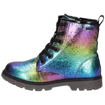 Puccetti Schnür Boots in bunt