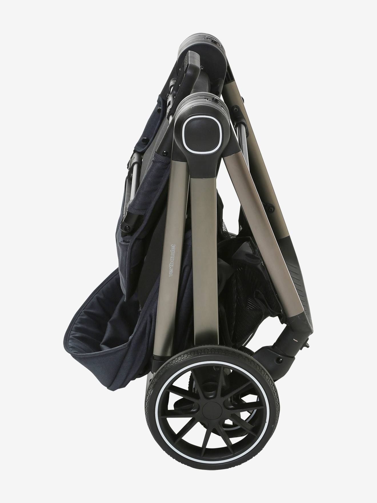 Poussette Trio Auriga I-size VERTBAUDET bleu nuit