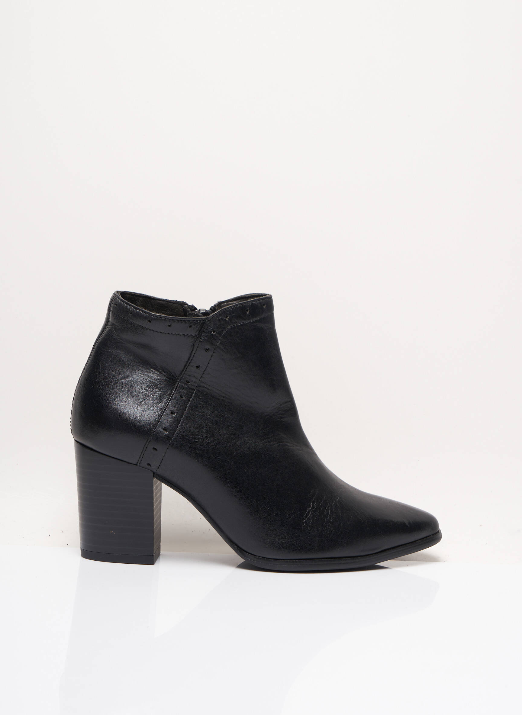 J Metayer Bottines Femme couleur noir