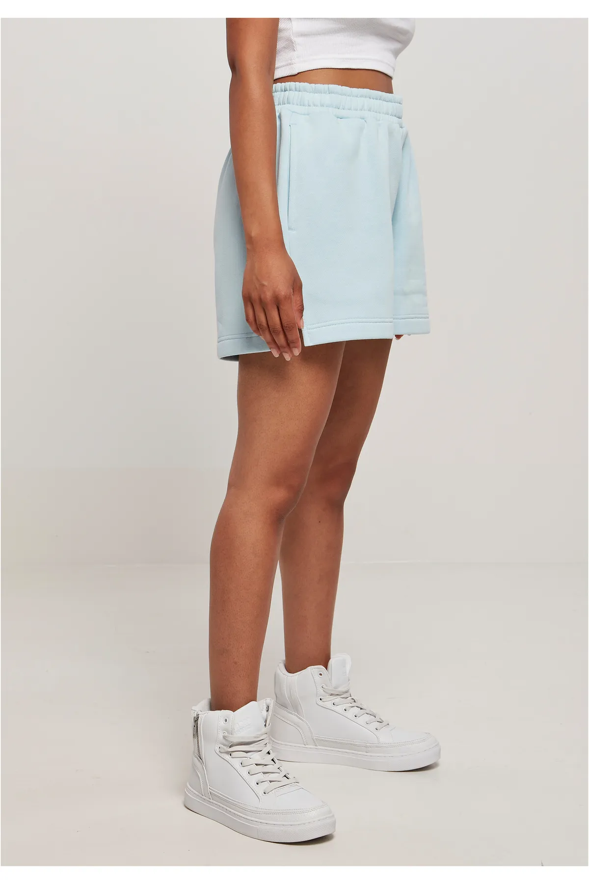 Starter  Kurze Sporthose - Blau - Mittlerer Bund