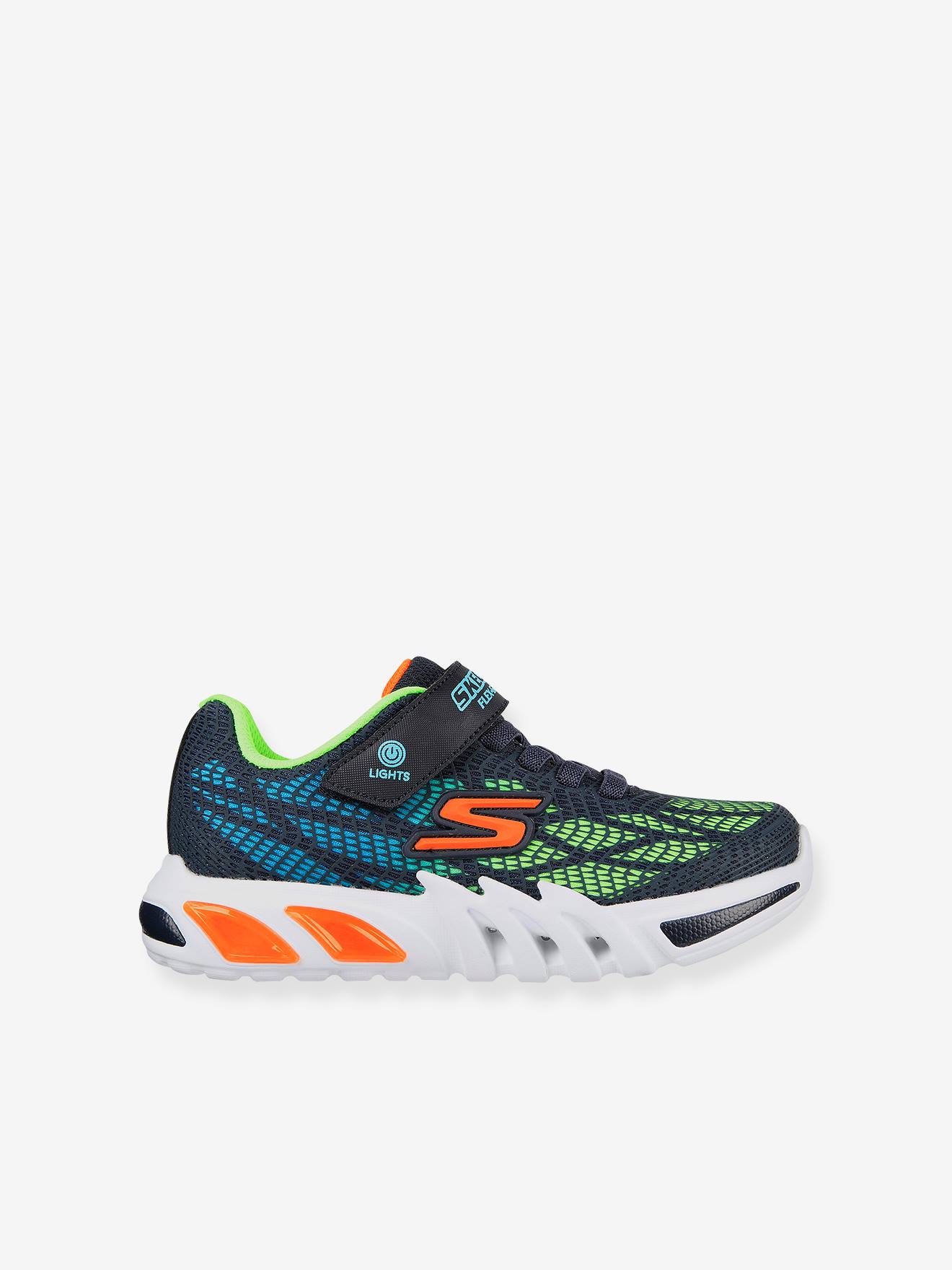 Skechers Kinder Leucht-Sneakers Flex Glow Elite Vorlo 400137L NVMT SKECHERS - grün