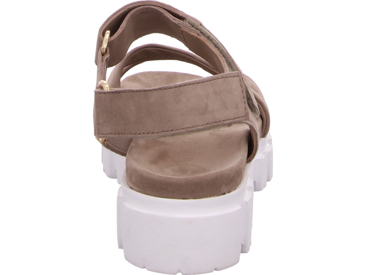 BUGATTI Modische Pumps gelb Mary Sandale taupe