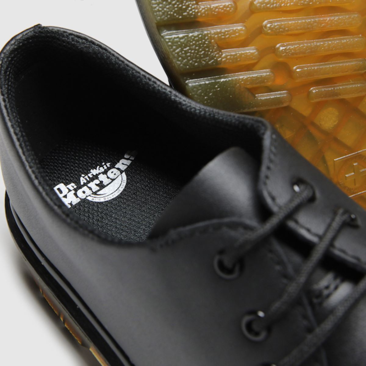 Dr. Martens fekete 1461 fiús ifjúsági cipő