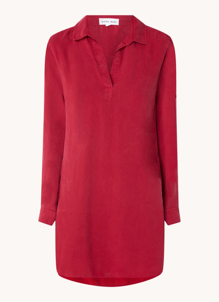 Rochie scurtă tunică Bella Dahl Lyocell