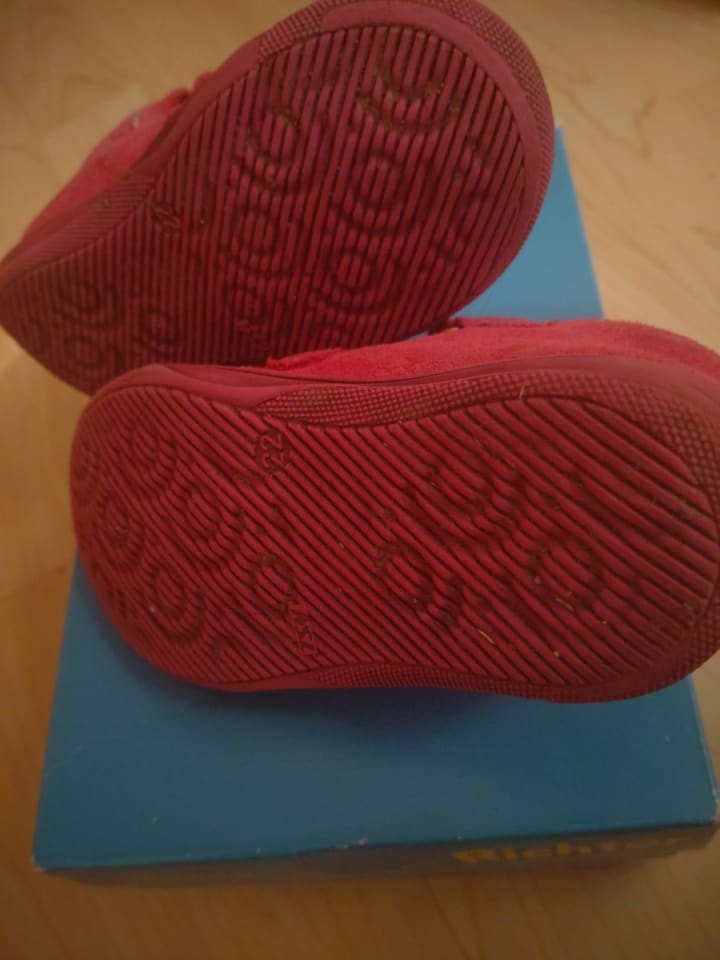 Richter Shoes Leder-Sneakers in Pink/ Silber günstig kaufen 22