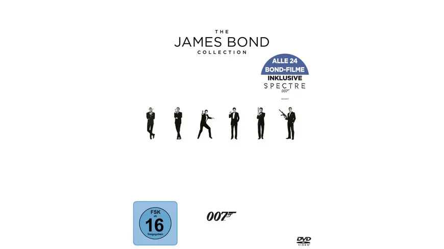 James Bond - Collection 2016  [24 DVDs]