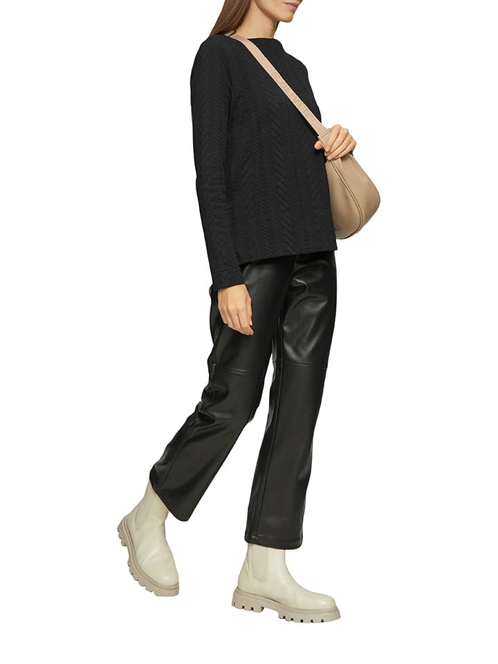 comma Bluse in Schwarz günstig kaufen