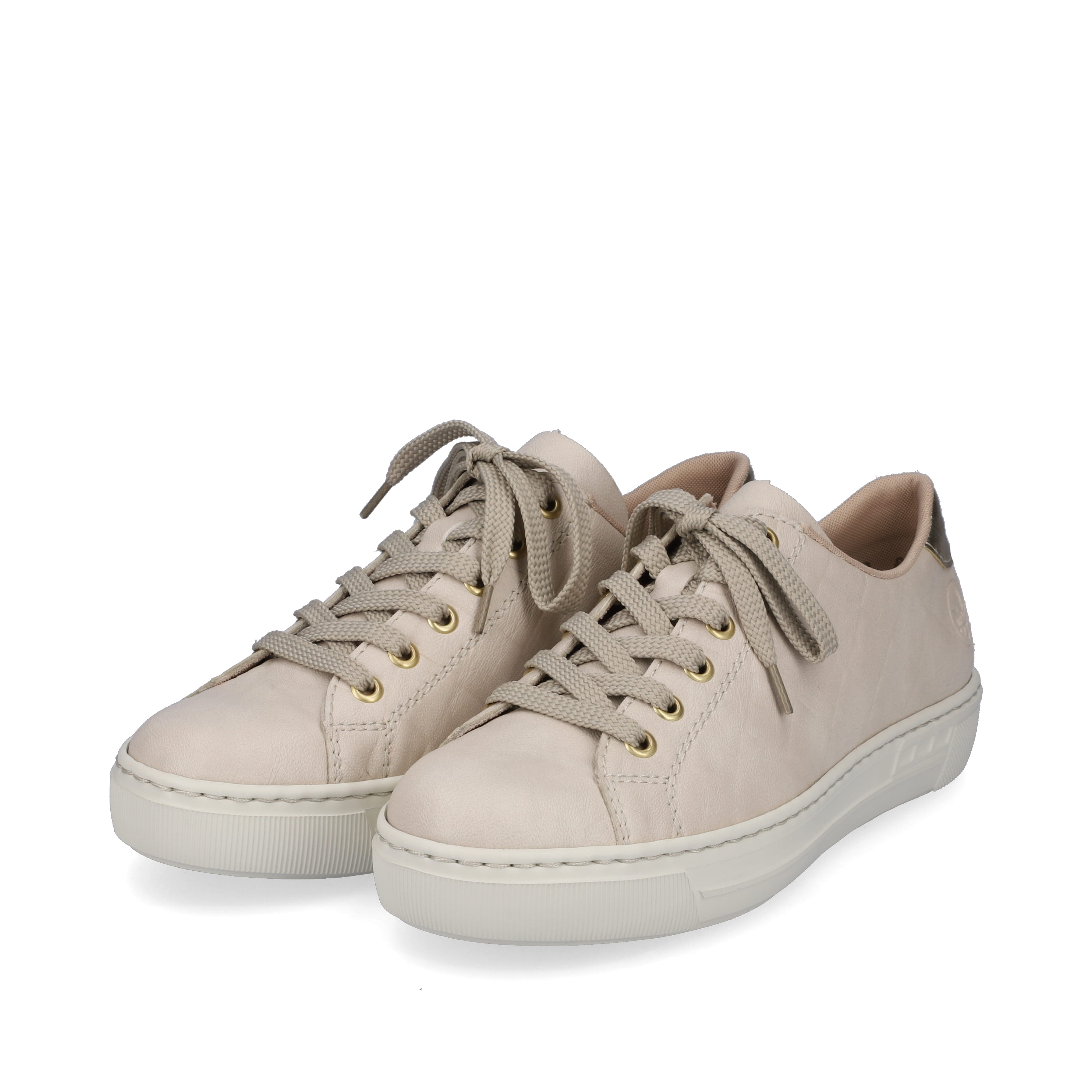 Rieker Damen Sneaker Low hellbeige