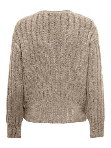 ONLY V-Ausschnitt-Pullover ONLAGNES LS RIB V-NECK CC KNT