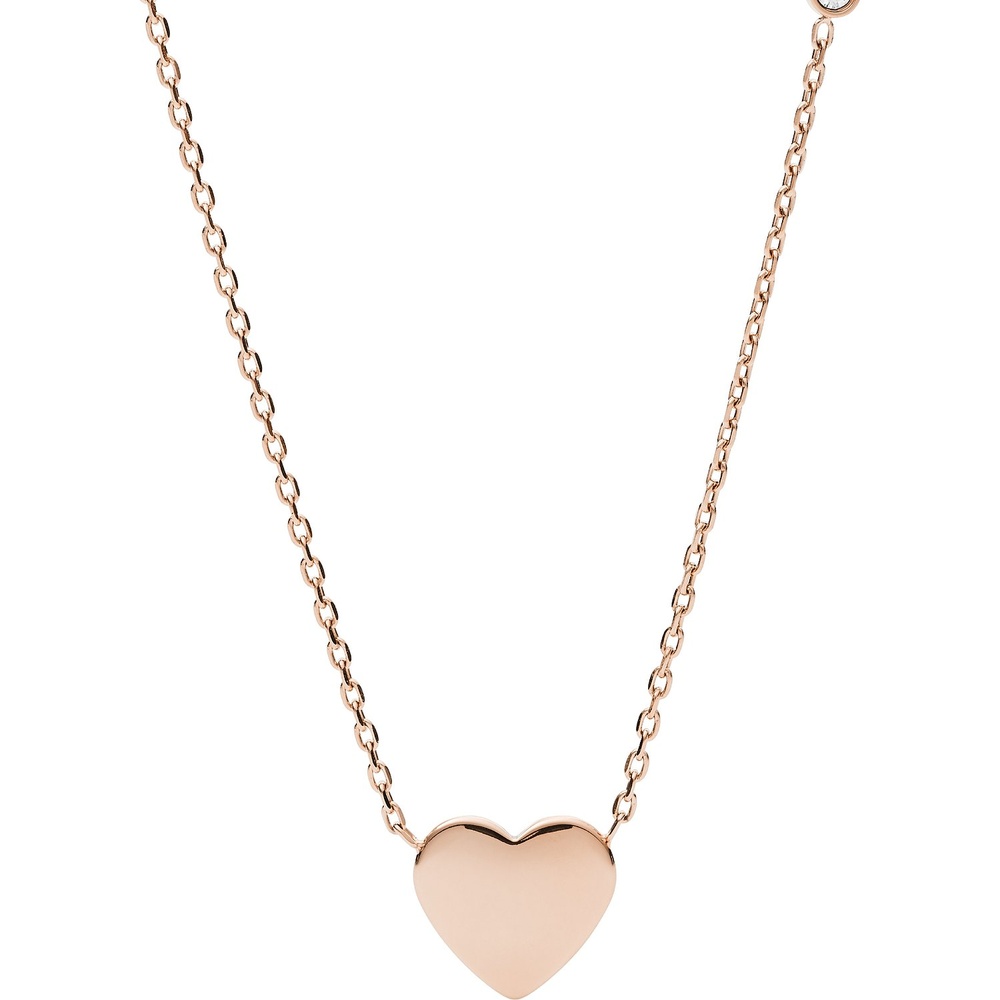 Fossil Chaînette Acier inoxydable collier