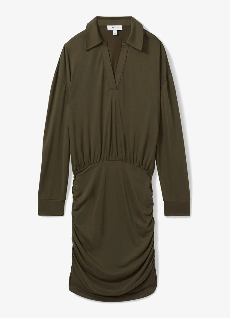 Abito corto Reiss Victoria con volant