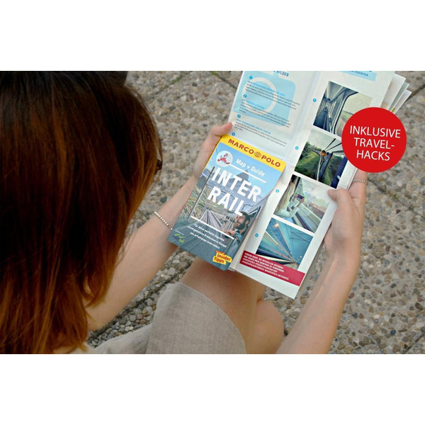 MARCO POLO Interrail Map + Guide - Straßenkarte