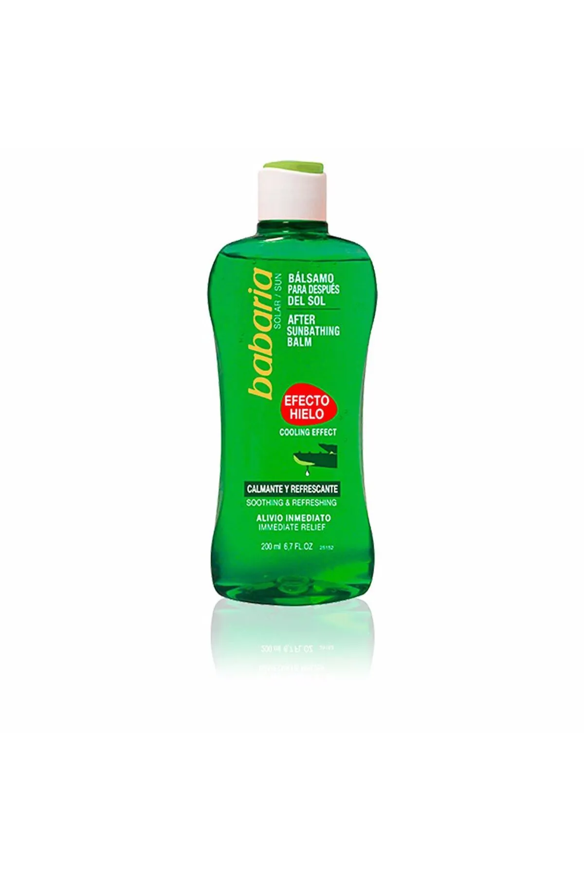 Babaria  Solar Aloe Vera After Sun Gel Efecto Hielo Babaria 200 ml