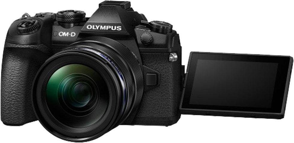 Olympus OM-D E-M1 Mark II inkl. 12-40mm PRO Objektiv Systemkamera (12-40 mm PRO, 20,4 MP, WLAN (Wi-Fi), Gesichtserkennung, HDR-Aufnahme)