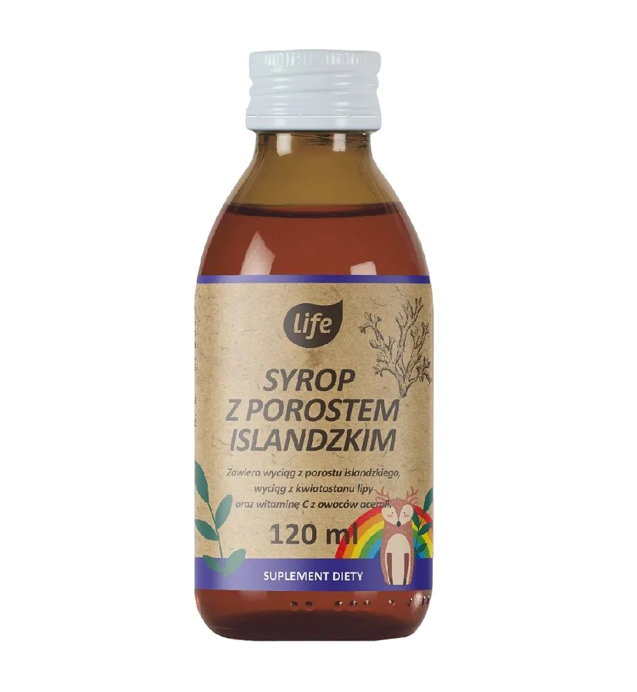 Životni sirup od Porostem Islanda