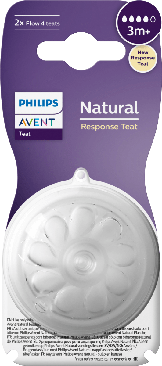 Trinksauger Natural Response Silikon Gr. 4, ab 3 Monaten, 1 St