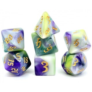 Würfelset: Siberian Iris (7)