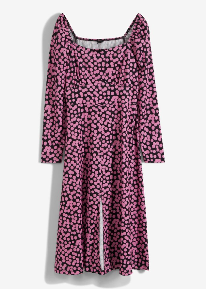bedrucktes Midikleid