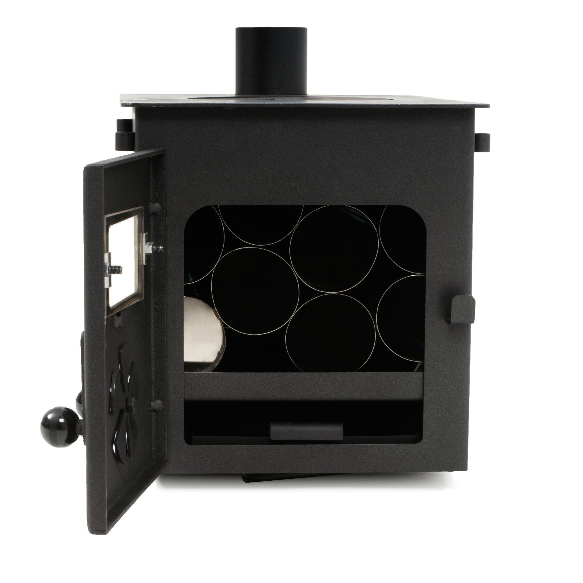 CampFeuer Feuerstelle Zeltofen, 54 x 40 x 259,5 cm, Zeltheizung Camping, Zelt Ofen Outdoor