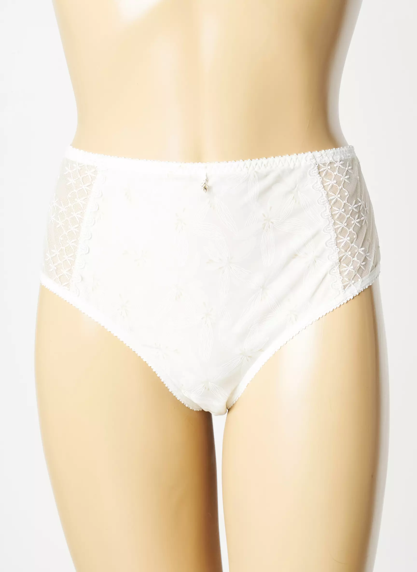 Empreinte Culottes Hautes Femme couleur beige