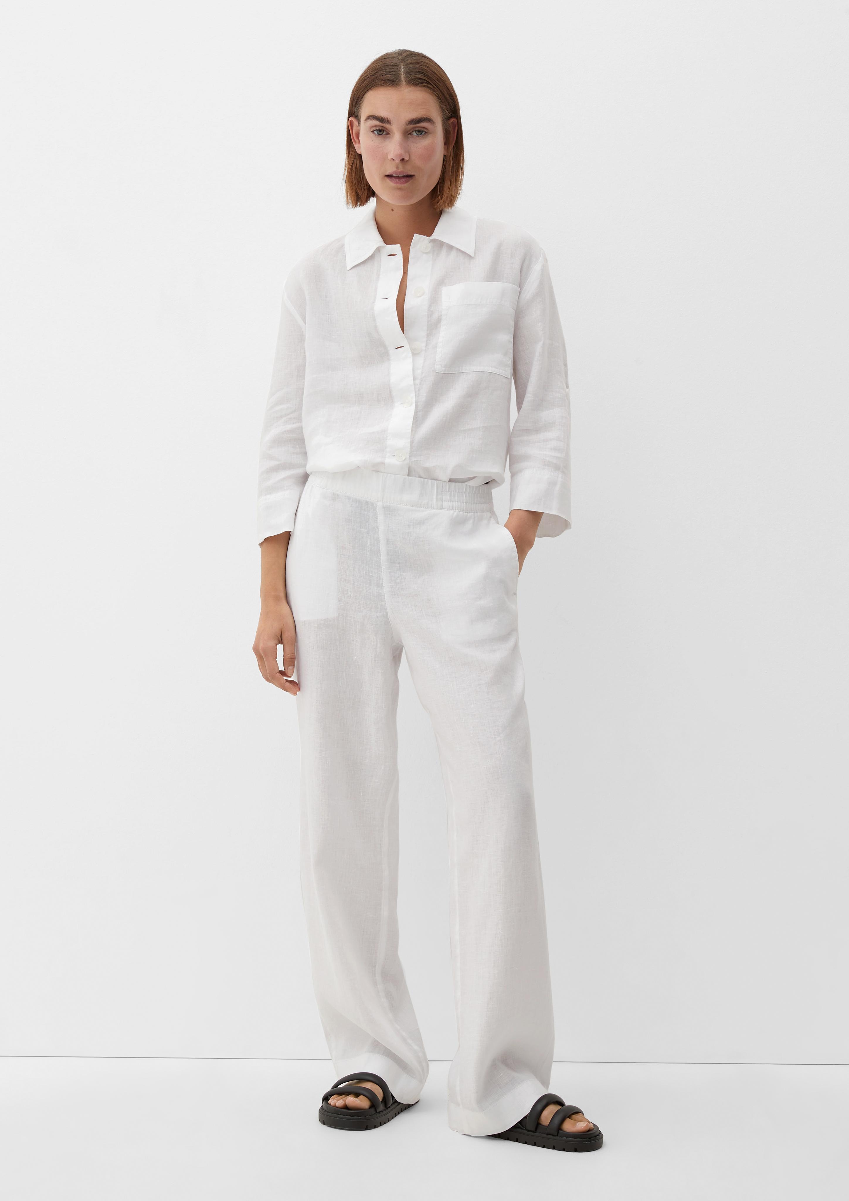 Loose: Joggpants aus Leinen  2130968-0100