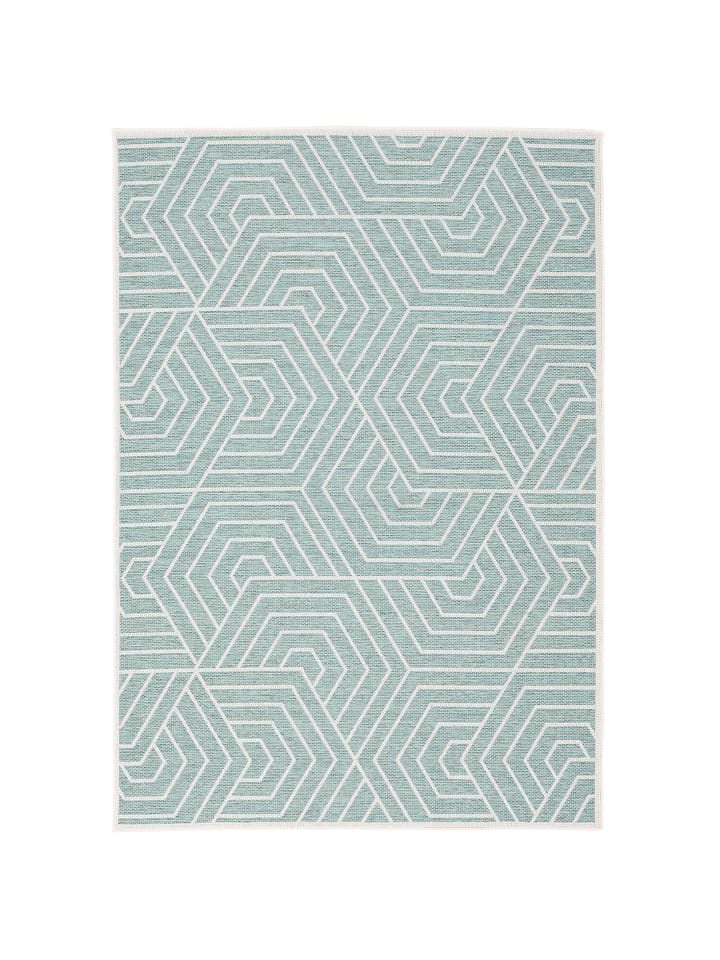 Pergamon In & Outdoor Teppich Flachgewebe Ottawa Trend in Mintgrün günstig kaufen