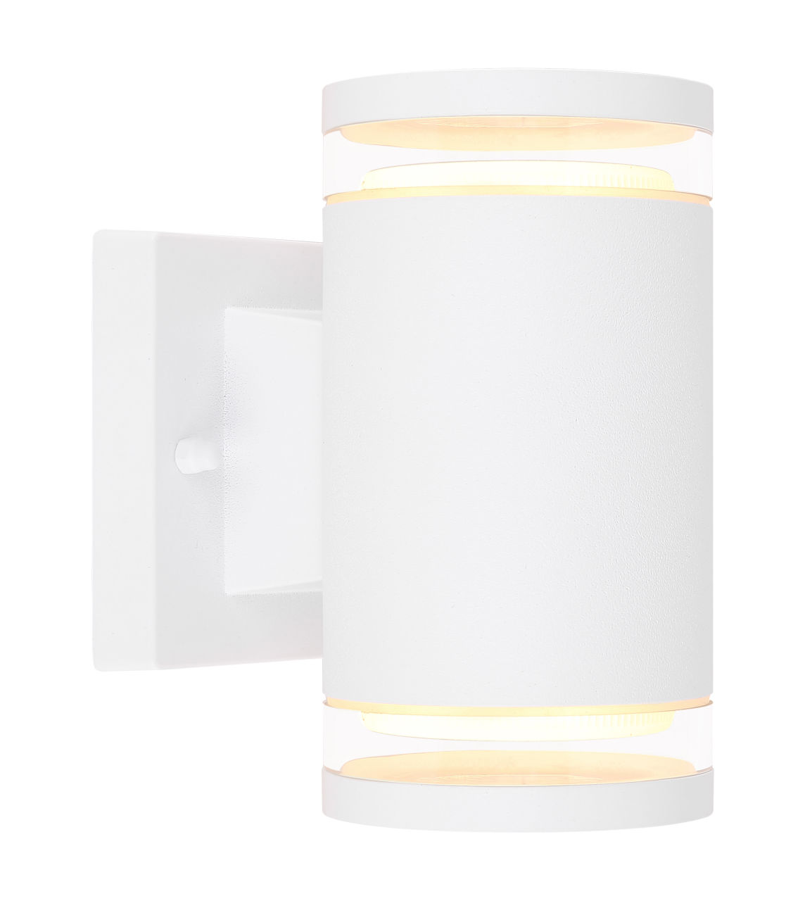 Globo Lighting - ALCALA - Außenleuchte Aluminium weiß, 2x GX53 LED