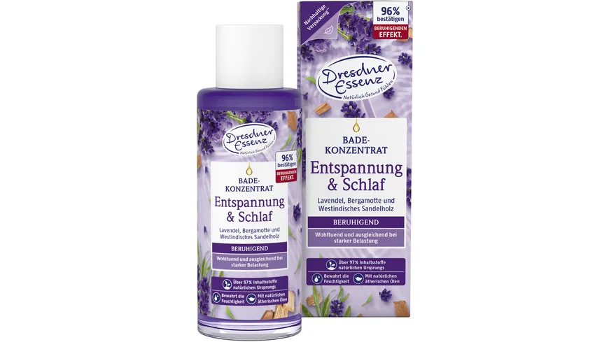 Dresdner Essenz Badekonzentrat Entspannung & Schlaf 125 ml