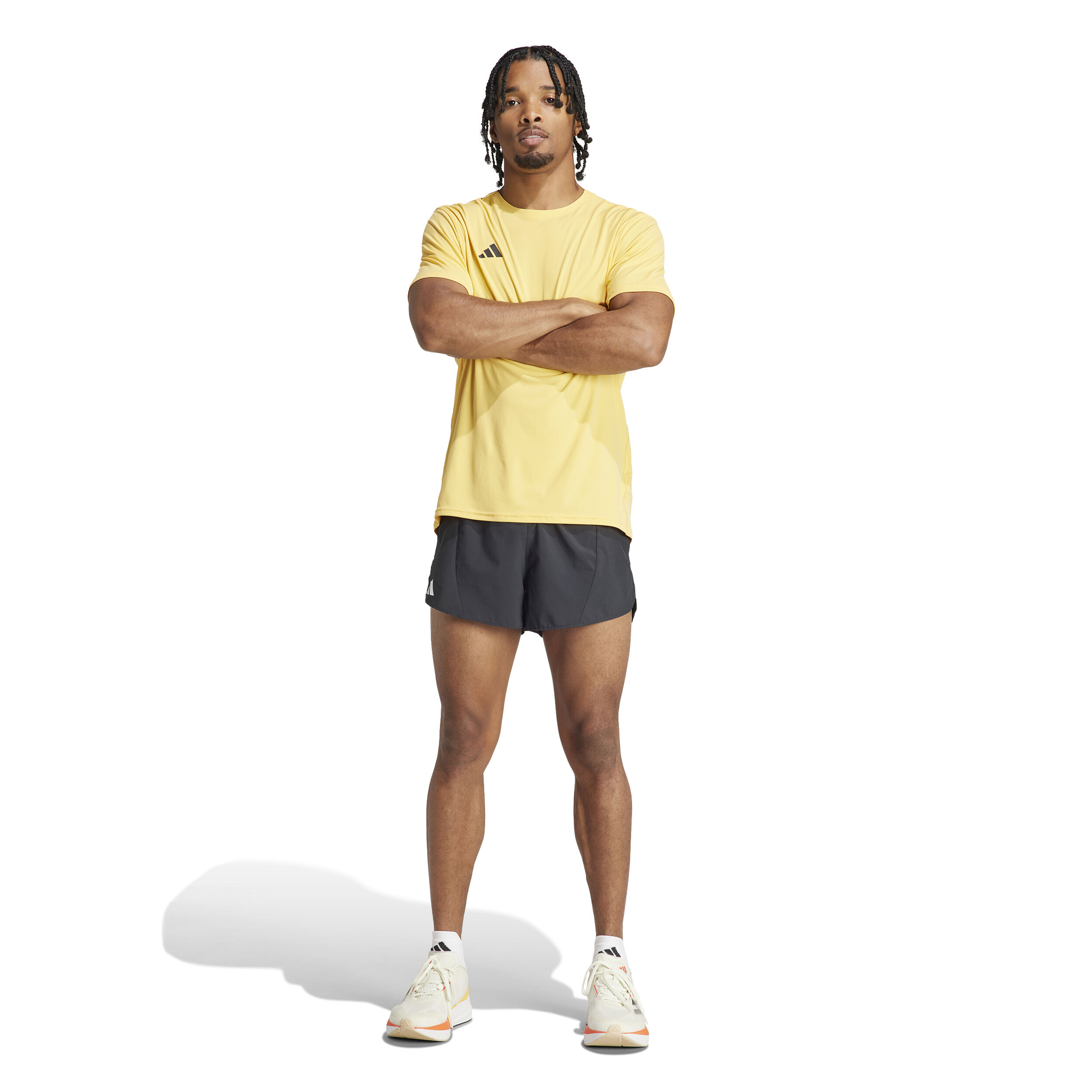 Adizero E Laufshorts Herren - Schwarz