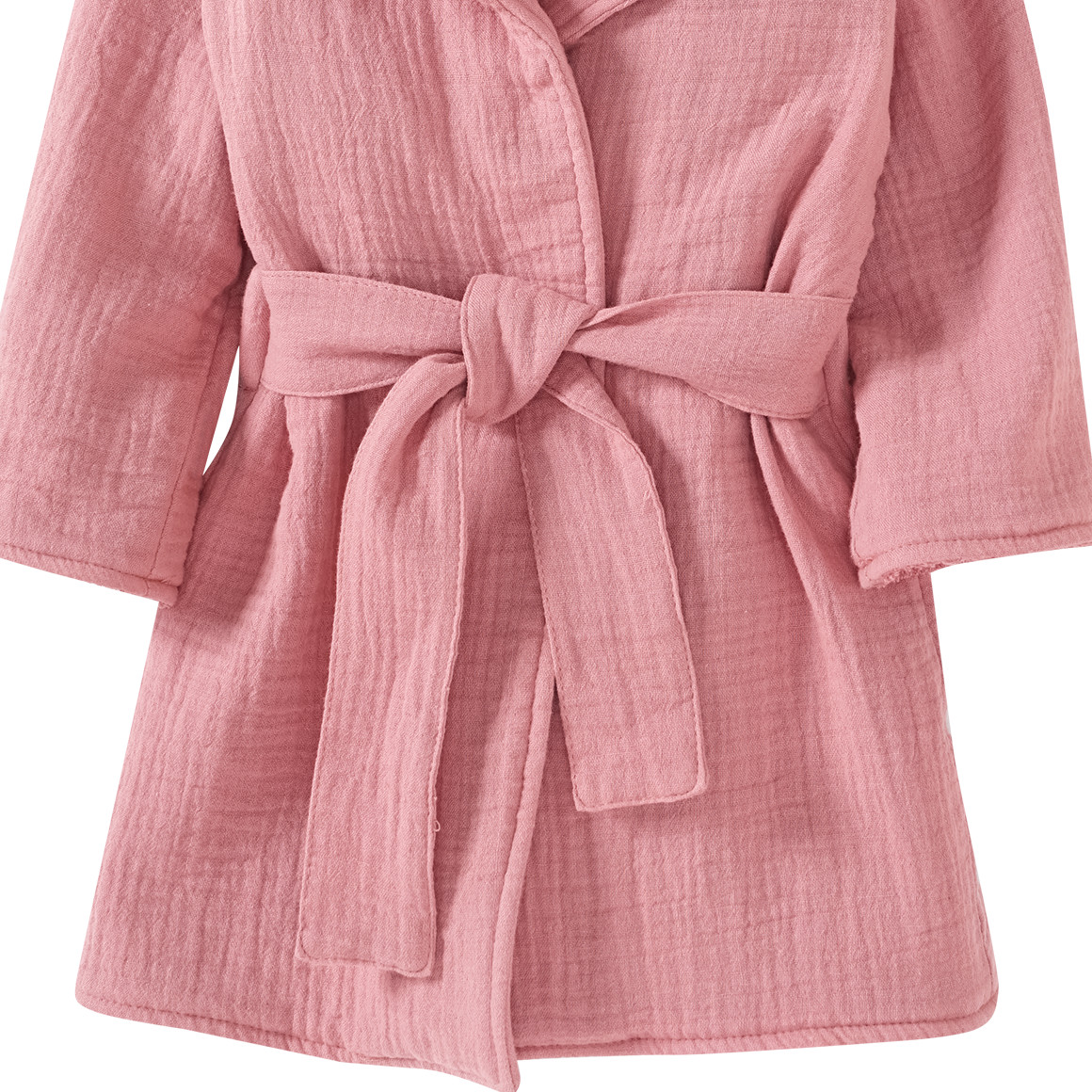 Baby Bademantel aus Musselin