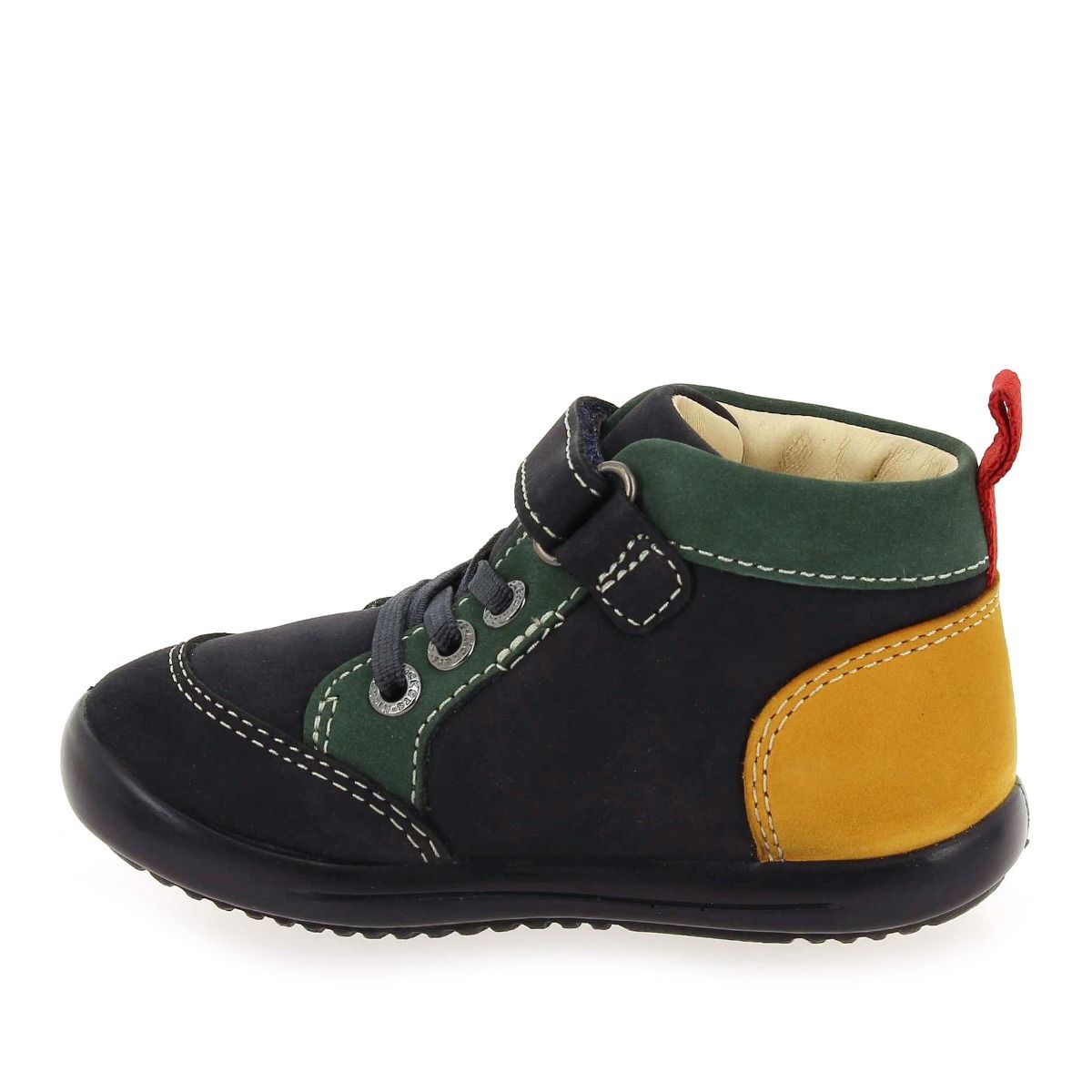 Kickers  KINOE - noir jaune